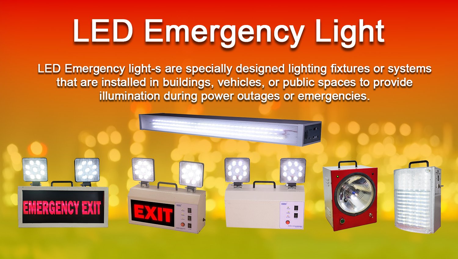 LED Emergency Light