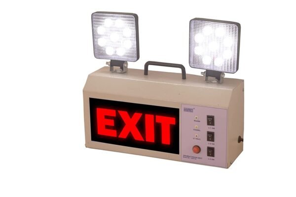 emergency light with exit
